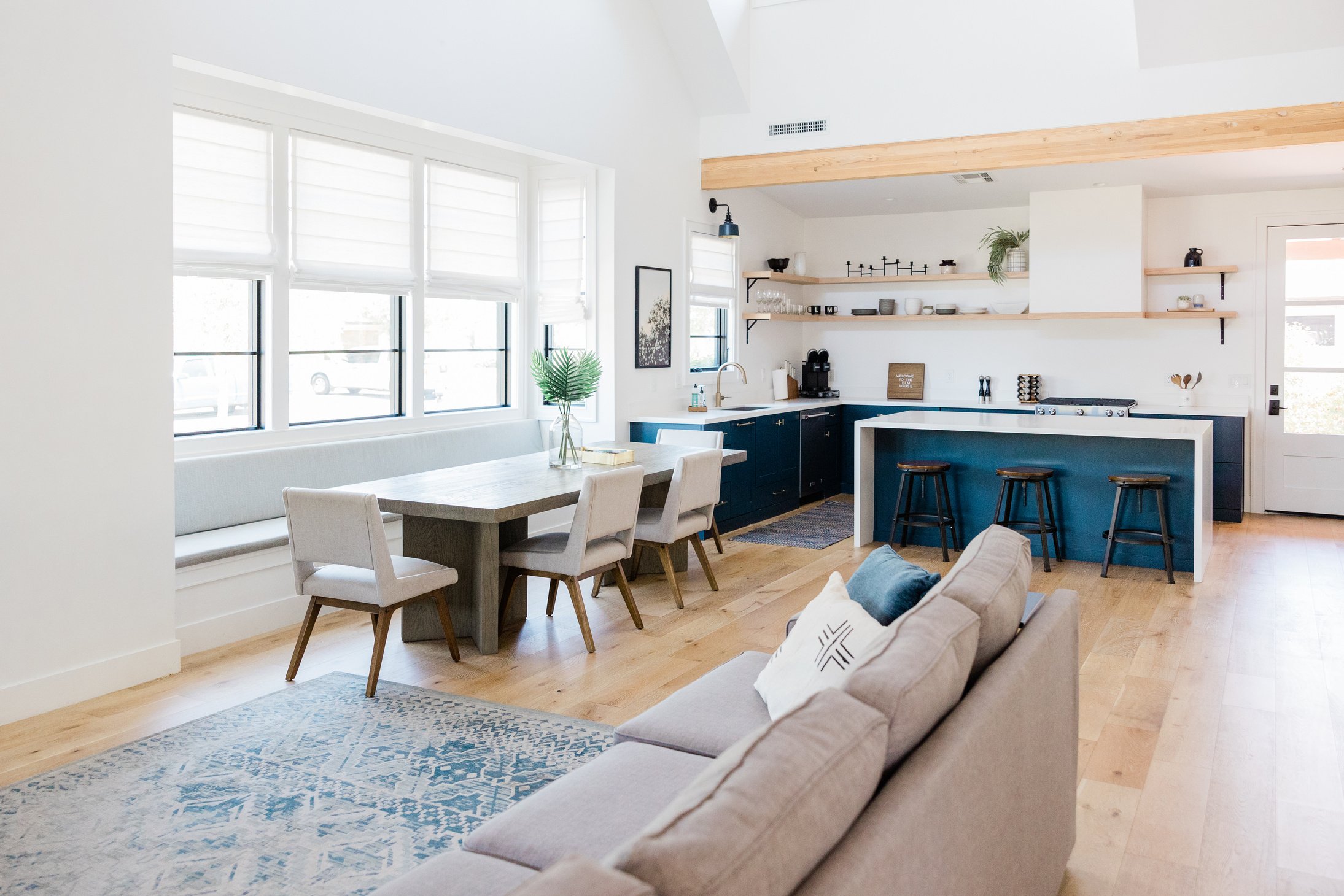 Modern Kitchen and Dining Room Interior